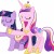 Here is another scene from their cartoon show. This is Princess Cadance & Twilight Sparkle chatting as they exercise. Here is another scene from their cartoon show. This is Princess Cadance & Twilight Sparkle chatting as they exercise.