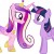 Here is Twilight Sparkle with Princess Cadance again. Here is Twilight Sparkle with Princess Cadance again.