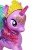 Princess Twilight Sparkle in a rare close-up view. Princess Twilight Sparkle in a rare close-up view.
