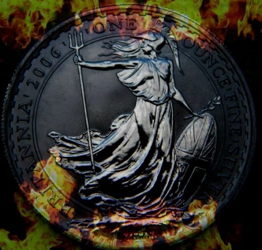 Artistic 2006 Silver Britannia Bullion Coin