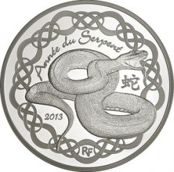 French 10 Euro Year of the Snake