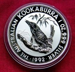 1992 Silver Kookaburra