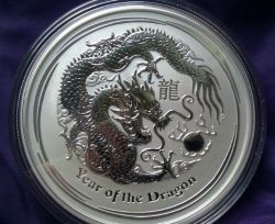 Perth Mint Silver Lunar Dragon