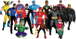 Variety-of-Superhero-Costumes