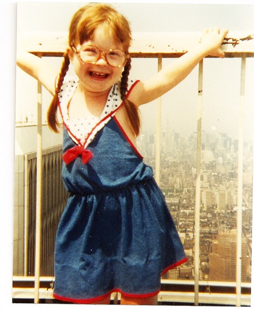 Down Syndrome. "I love New York."