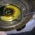 8- Remove the o-ring that seals the insert in place. Then remove the thrust bearing (gold plate) and the thrust ring underneath it. 8- Remove the o-ring that seals the insert in place. Then remove the thrust bearing (gold plate) and the thrust ring underneath it.