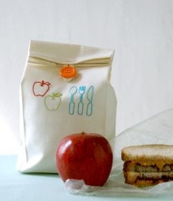 Make your own lunch bag; pattern and tutorial!!!