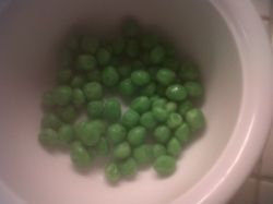 Peas from my garden