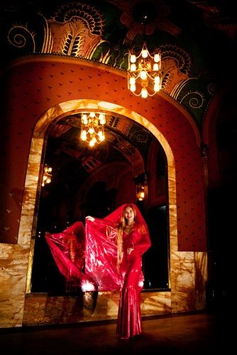 Red Indian Inspired Wedding Gown