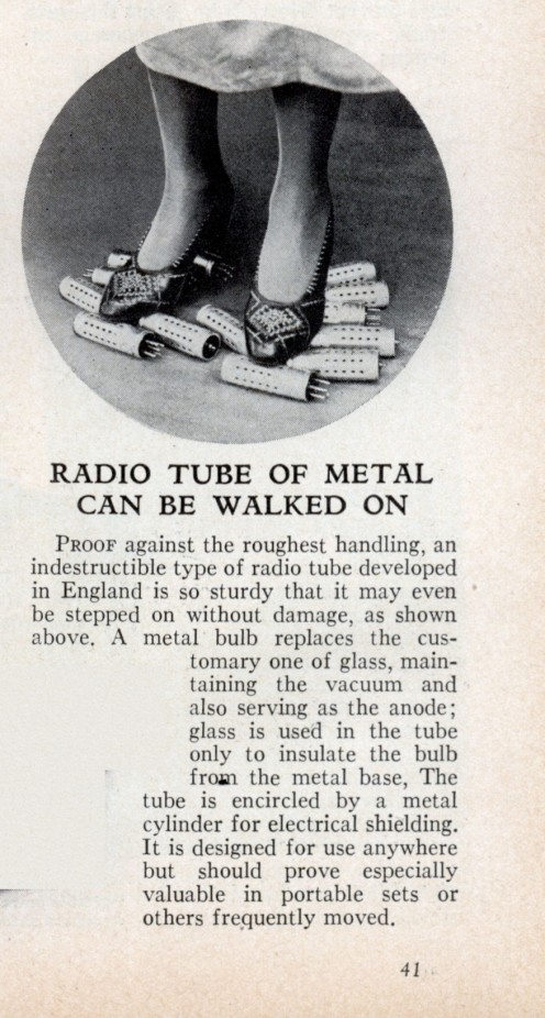 metal radio tube ad