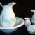 Antique Homer Laughlin Bowl Pitcher Bath Set Antique Homer Laughlin Bowl Pitcher Bath Set