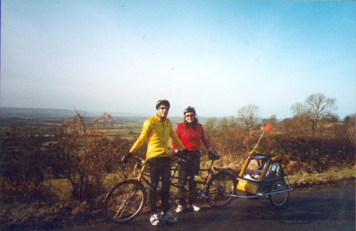 Cycling with kids can be fun...