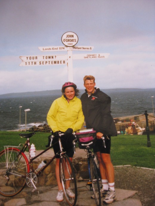Made it! John O'Groats, 1000 miles and 11 days later. Make sure you pack a good waterproof!