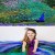 Peacock Themed Wedding - Flowergirl's Dress with Peacock used as a Color Palette Peacock Themed Wedding - Flowergirl's Dress with Peacock used as a Color Palette