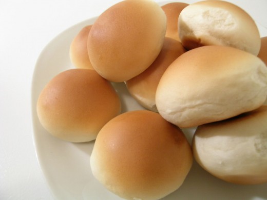 Find a recipe for rolls that you love. The bread machine book has a great one!
