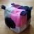I made this cube out of scraps of faric, quilt-style. It takes a bit more time, but it's a great way to use up small left-over pieces of fabric, and it looks cute. I made this cube out of scraps of faric, quilt-style. It takes a bit more time, but it's a great way to use up small left-over pieces of fabric, and it looks cute.