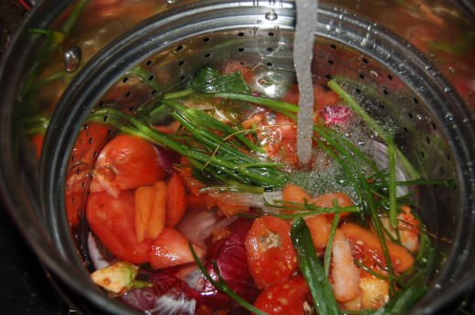 Just add enough water to cover and simmer for hours