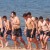 And this is what the fuss is about - the AFL's Collingwood football team take a post-training dip in the sea And this is what the fuss is about - the AFL's Collingwood football team take a post-training dip in the sea