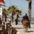 Even for St Kilda, this falls into the category of "something you don't see every day". A man on a horse on the St Kilda boardwalk Even for St Kilda, this falls into the category of "something you don't see every day". A man on a horse on the St Kilda boardwalk