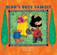 Meet the rest of Bear's family and learn about all of their busy activities. Smell, touch, taste and sound are all familiarized in this rhyming text, and there is a full spread family tree at the end.