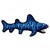 This fun-looking shark is rated a 7 on the "Tuff Scale" and is both durable and soft to chew. Measures 16" long. Retail price: $17.95 This fun-looking shark is rated a 7 on the "Tuff Scale" and is both durable and soft to chew. Measures 16" long. Retail price: $17.95