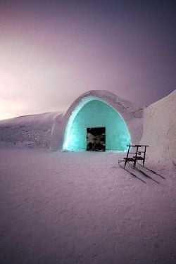 IceHotel Entrance