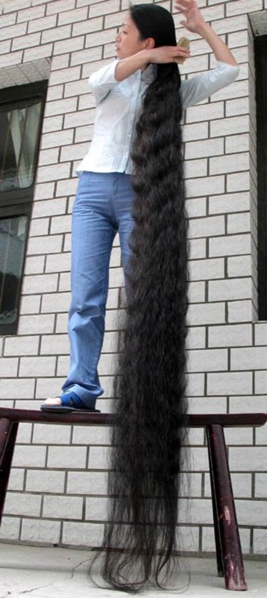 Xia Aifeng 'Longest Hair'
