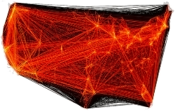 Human mobility network CC BY 2.0 By dullhunk