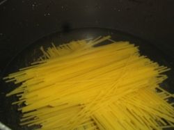 snap noodles in half: my photo