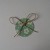 Bow tied and adhered Bow tied and adhered