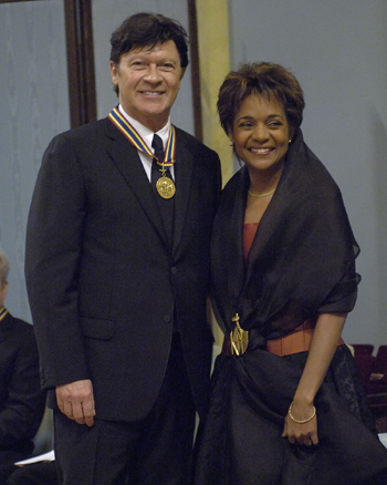 Governor General's Performing Arts Awars winner, 2006.(Photo credit: Sgt Eric Jolin, Rideau Hall.)   