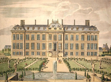 Montagu House, Bloomsbury, the first home of the British Museum