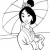 Mulan Coloring Pages Mulan Coloring Pages