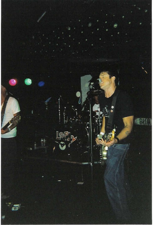 Scottie, onstage with Lefty