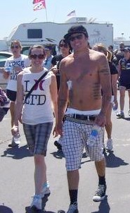 Me and Scottie walking for Cystic Fibrosis