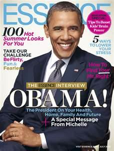 President Obama on the Cover of Essence