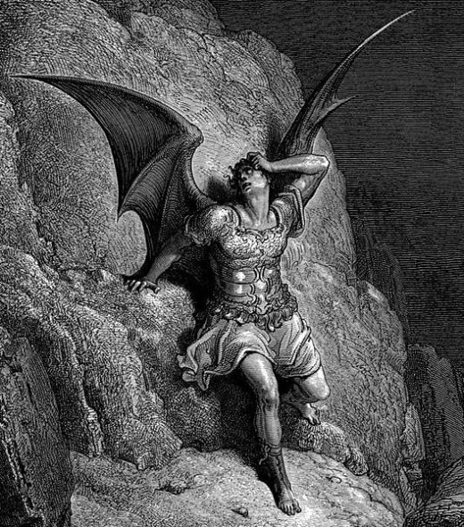 Satan is depicted as a childish entity overcome with pathetic immaturity in Milton's "Paradise Lost".