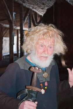 A modern day Viking.