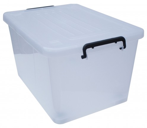 You will need at least 4 large plastic containers for packing and sorting your camping gear.