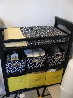 Organized Changing Table