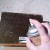 Use the spray adhesive to adhere the paper. Use the spray adhesive to adhere the paper.