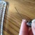 Hold the beads securely on the headpin by putting a finger at the end of the pin, so the pin doesn't slide out the bottom while you hold the beads in the middle. Hold the beads securely on the headpin by putting a finger at the end of the pin, so the pin doesn't slide out the bottom while you hold the beads in the middle.