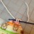 Start with a single crochet just as if the fleece were a row of its own. Start with a single crochet just as if the fleece were a row of its own.