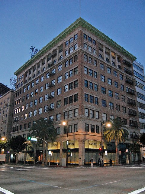 This is the Broadway Department Store at Hollywood and Vine