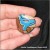 Symbol of Egyptian God Anubis Hand Painted Spiritkeepers Stone Pebble #sk068 Symbol of Egyptian God Anubis Hand Painted Spiritkeepers Stone Pebble #sk068