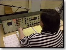 Console in use 1950s