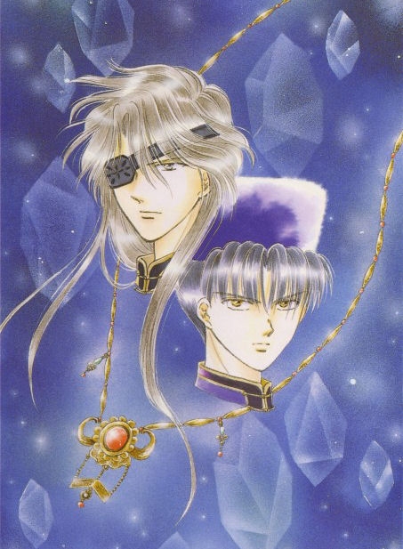 Hikitsu and Tomite from Fushigi Yuugi