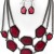 Hematite and Garnet Set Hematite and Garnet Set