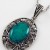 Antiqued Teal Necklace Antiqued Teal Necklace