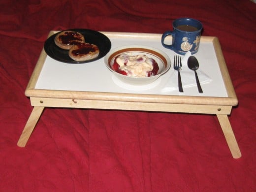 A Breakfast Tray for My Wife